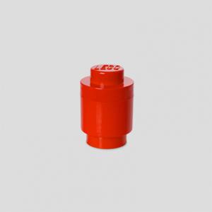 Room Copenhagen LEGO Storage Brick 1 Rond Rood opbergdoos