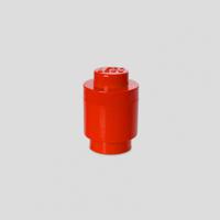 Room Copenhagen LEGO Storage Brick 1 Rond Rood opbergdoos - thumbnail