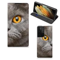Smartphone hoesje Samsung Galaxy S21 Ultra Britse Korthaar