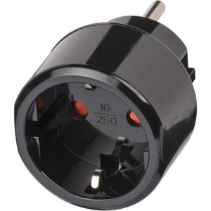 Brennenstuhl Travel Adapter netvoeding & inverter Zwart