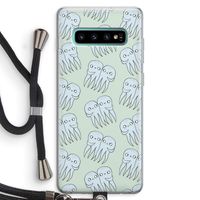 Octopussen: Samsung Galaxy S10 Plus Transparant Hoesje met koord