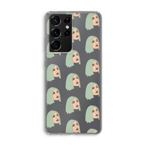 King Kylie: Samsung Galaxy S21 Ultra Transparant Hoesje