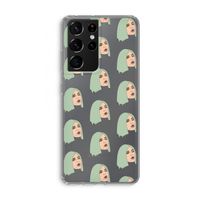 King Kylie: Samsung Galaxy S21 Ultra Transparant Hoesje