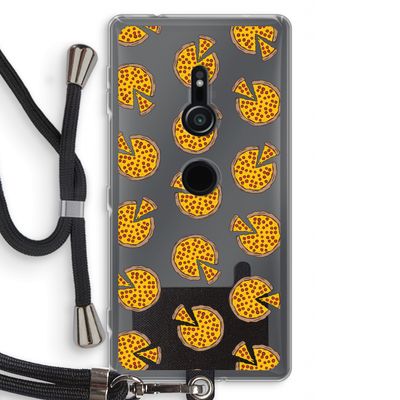 You Had Me At Pizza: Sony Xperia XZ2 Transparant Hoesje met koord