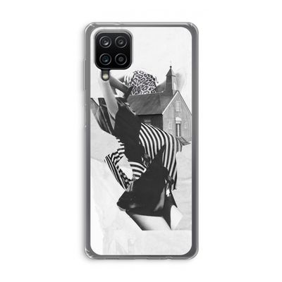 House: Samsung Galaxy A12 Transparant Hoesje
