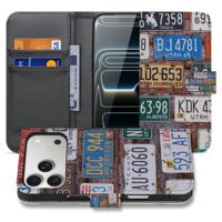 Kentekenplaten Hoesje iPhone 17 Pro | Book Case