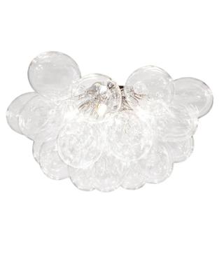 Plafondlamp helder glas &apos;Gross&apos; By Rydens glas 6x G9 lichtbron modern led lamp 500mm