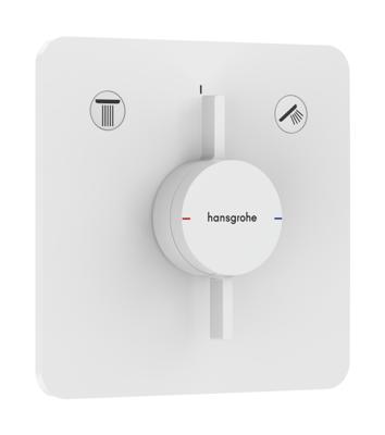Hansgrohe DuoTurn Q kraan inbouw voor 2 functies, mat wit