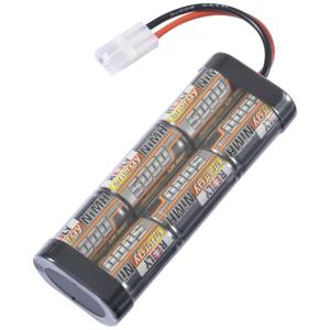 Reely NiMH accupack 7.2 V 5000 mAh Aantal cellen: 6 Stick Tamiya-stekker