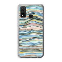 Watercolor Agate: Huawei P Smart (2020) Transparant Hoesje
