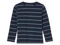 lupilu Baby shirt (110/116, Strepen wit/marine)