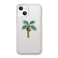 Palmboom: iPhone 13 mini Transparant Hoesje