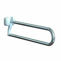 Opklapbare toiletbeugel - RVS | Lengte: 80 cm | Toiletsteun | WC Steun | PR50950-80
