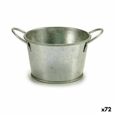 Kubus Zilverkleurig Zink 17,8 x 8 x 12,3 cm (72 Stuks)