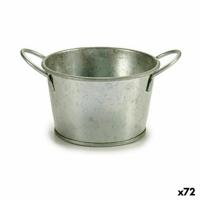 Kubus Zilverkleurig Zink 17,8 x 8 x 12,3 cm (72 Stuks)