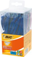 Bic balpen M10 Clic, doos met 50 stuks in geassorteerde kleuren - thumbnail