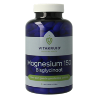 Magnesium 150 Bisglycinaat met 200mg L-Taurine 180 Tabletten