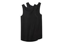 esmara Men Set van 2 heren hemden (Zwart, XL)