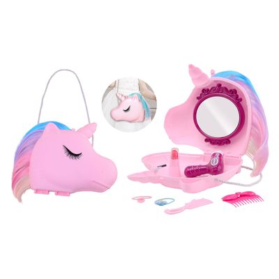 Johntoy eenhoorn beauty case, 16dlg.