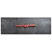 VidaXL Keukenmat wasbaar pepper 60x300 cm
