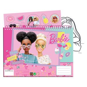 Barbie Tekenblok , 40 vellen incl. stickers