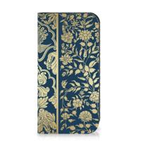 iPhone 15 Pro Smart Cover Beige Flowers