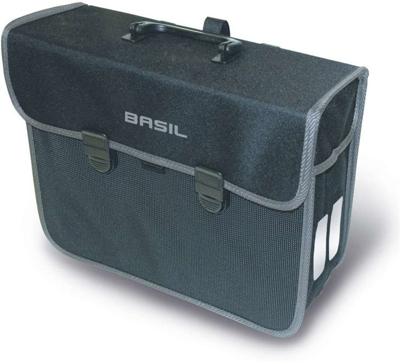 Fietstas Basil Malaga Pakaftas 13 liter 32x13x29cm - zwart