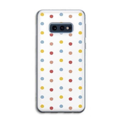 Bollen: Samsung Galaxy S10e Transparant Hoesje
