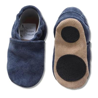 Hobea babyslofjes extra antislip Dunkelblau-22-23