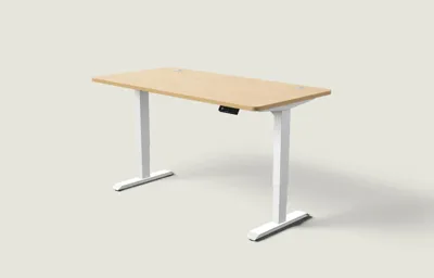Desktronic HomePro bureau Wit / Eiken / 160x80 cm