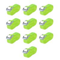 VidaXL Banden 0,25 ton 5mx25mm fluoriserend groen 10 st VidaXL Banden 0,25 ton 5mx25mm fluoriserend groen 10 st