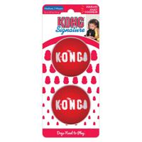 Kong Kong Signature Balls Rood M 6.5cm 2 Stuks
