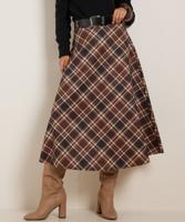 midi rok dessin met riem