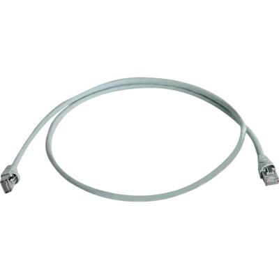 TELEGÄRTNER patchkabel S/FTP, Cat.6A, LSOH, grijs, 1,5 m