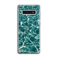 Weerkaatsing water: Samsung Galaxy S10 4G Transparant Hoesje