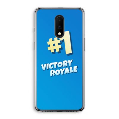 Victory Royale: OnePlus 7 Transparant Hoesje
