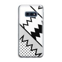 Pop Art #5: Samsung Galaxy S10e Transparant Hoesje