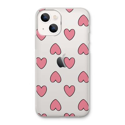 Ondersteboven verliefd: iPhone 13 Transparant Hoesje