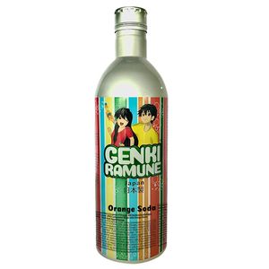 Genki Ramune - Sinaasappel Frisdrank - 24x 500ml