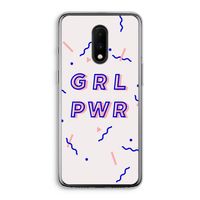 GRL PWR: OnePlus 7 Transparant Hoesje