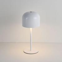 LED Tafellamp Ariello bianco m - 2W - Metaal - Paddenstoel - IP20 voor binnen - Met geïntegreerde dimmer - USB-C oplaadbaar - Medium