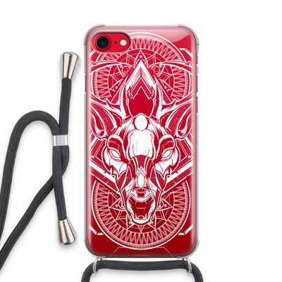 Oh Deer: iPhone SE 2020 Transparant Hoesje met koord