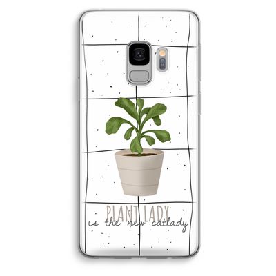 Kamerplant op vensterruit: Samsung Galaxy S9 Transparant Hoesje