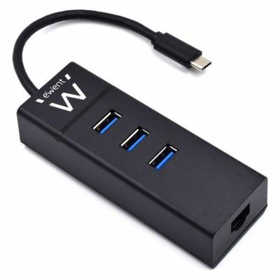 USB-HUB 3 Poorten Eminent EW1141 USB 3.1