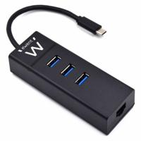 USB-HUB 3 Poorten Eminent EW1141 USB 3.1