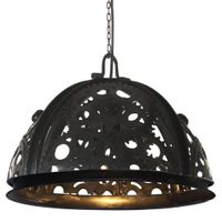 Plafondlamp industrieel kettingwiel-ontwerp E27 45 cm - thumbnail