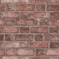 Homestyle Behang Brick Wall rood - thumbnail