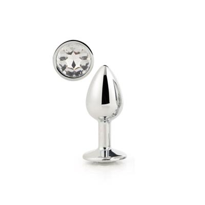 Anale Plug Dream Toys Gleaming Love Zilverkleurig