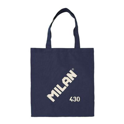 Stoffen tas Milan Marineblauw 41 x 38 x 0,5 cm