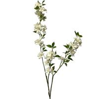 Kunstbloem blossom spray 101cm creme